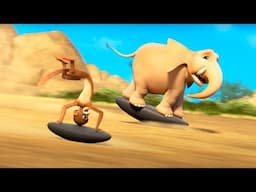 Slip and Slide - Jungle Beat: Munki & Trunk | Full Episodes | WildBrain Zoo | Kids Cartoon 2024