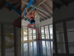 Aerial in the Bahamas #aerialyoga #aerialist #aerialhammock #aerialyogaflow #aerialsling