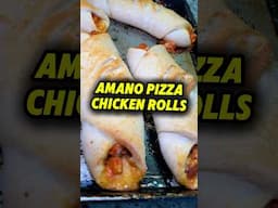 🐓 Who doesn’t like a good ol’ classic “Chicken Roll” ? #shorts #food #foodie #pizza #chickenroll