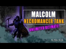 💀 MALCOLM! - The INSANE ULTIMATE Building, PVE Necromancer Tank Build 💀