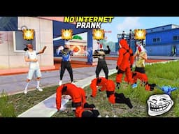 NO INTERNET PRANK | FREE FIRE FUNNY GAMEPLAY | NADIYA FF