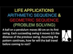 Application on Arithmetic and Geometric Sequence Problem Solving