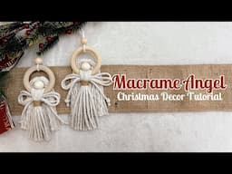 Macrame Angel Easy Tutorial | Christmas Tree Decors & Ornaments