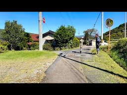 4k Japan Walk Early Morning - Most Beautiful Japanese Countryside Village Walking Tour 2024