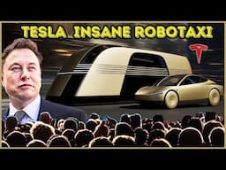 Elon Musk’s Tesla Robotaxi: A Game-Changer That Will Disrupt the Entire Transport Industry!