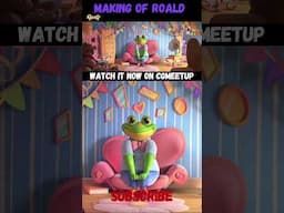 Making of Roald Animated Short Film #shorts