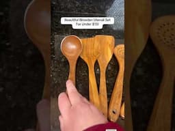 I Found the Best KITCHEN WOODEN SPOONS and from Walmart #kitchentools #kitchengadgets #shorts