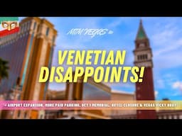 Venetian Status Match, Flamingo Pool Construction, Hotel Closes, Oct 1 Memorial & Airport Expanding!