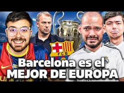 ¿EL BARCELONA ES EL MÁXIMO CANDIDATO A LA CHAMPIONS? DOS MADRIDISTAS LO ADMITEN ft @losfutbolitos