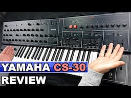 YAMAHA CS-30 - Synth Review, Sounds and Demo | Vintage Analog Monosynth