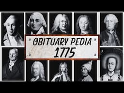 Famous People We've Lost in 1775 - Obituary in 1775 - Ep3