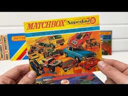 Reading through the entire 1970 Matchbox Collectors Catalog - the Matchbox Lesney Era Product line