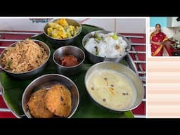 Guest Special  South Indian Lunch Thali I No Onion No Garlic Veg Lunch Combo