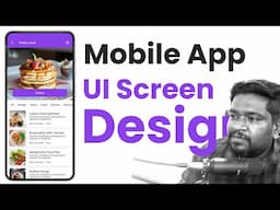 How to Design a Mobile App UI in Figma | UI Design Tutorial in Tamil