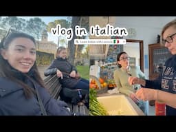 Italian vlog: l’ultimo libro che ho letto, facciamo le puntarelle, passeggiata in centro (Subtitles)