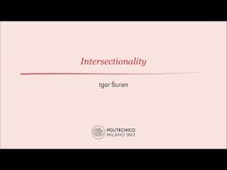 Intersectionality (Igor Šuran)