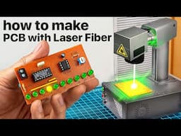 How to make PCB with laser fibre 30W