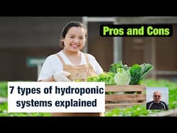 Seven types of hydroponic systems