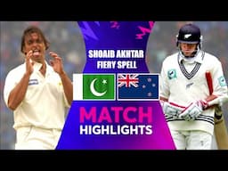 Shoaib Akhtar’s Fiery Spell Leads Pakistan to Historic Comeback Win | Wellington Test 2003