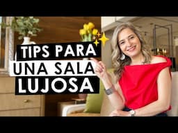 🔥TIPS PARA UNA SALA LUJOSA🔥💯