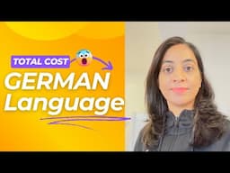 Total cost to learn German language?// Goethe exam fee?