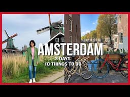 What to do in Amsterdam, 3 days in Amsterdam, Amsterdam Solo Travel Guide 2024