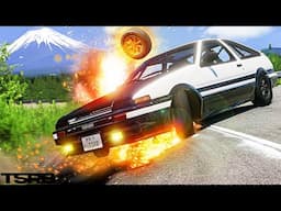 Do INITIAL D Techniques DESTROY Cars?