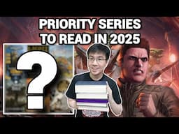 My Top 13 Priority Fantasy Series To Start (and finish) in 2025!