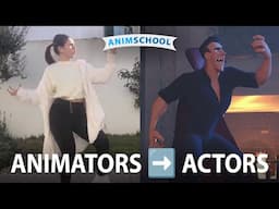 Animators Become Actors