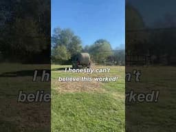 😱 Hay Hack From @OldPecanHomestead Is Genius!!