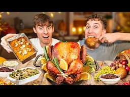 Two Brits try Real Thanksgiving!