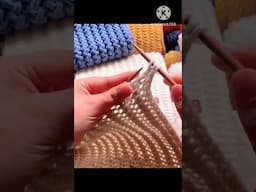 how to knit a scarf #knitingpattern #crochet #handmade #diy #viralvideo