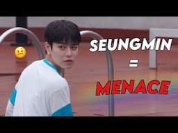 Kim Seungmin being a real menace