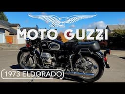 1973 Moto Guzzi Eldorado Police Motorcycle