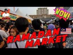 "Kuala Lumpur's Ramadan Market: A Culinary Adventure with Around The World With Mam!"