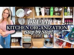 2024 DREAM KITCHEN ORGANIZATION! Endless Kitchen Organizing Tips and Hacks!