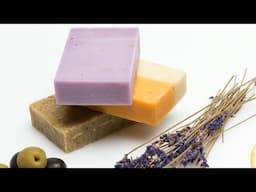 How To Make  Lavender Soap - Stick Blender Hot Process