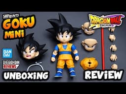 GOKU MINI Dragon Ball Daima SH Figuarts Unboxing e Review BR