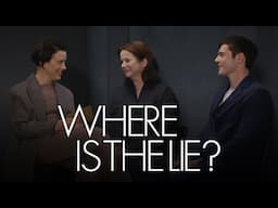 Emily Watson, Olivia Williams & Chris Mason Take Turns in the Hot Seat | Where Is The Lie? | ELLE