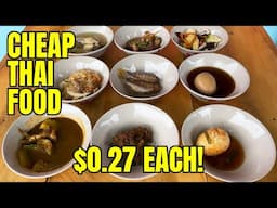 CHEAPEST RESTAURANT in AO NANG / Cheap Thai Food in Krabi Thailand