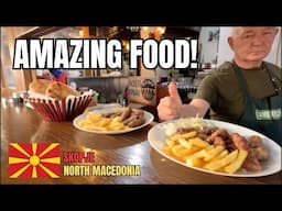 BEST Traditional Food in Skopje's Old Town | North Macedonia