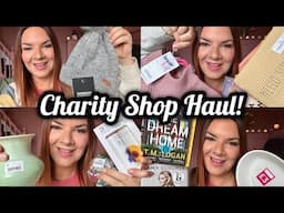 Charity Shop Haul | Thrift Haul | Amazing £1 Bargains | Charity shopping | Kate McCabe