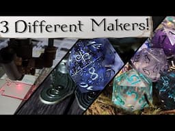 Lasers & Dice! | A Look Into 3 Different Artist's Crafting Techniques