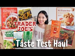 Trader Joe's Haul! TJ's Holiday Food Taste Test| trader joes fall holiday food