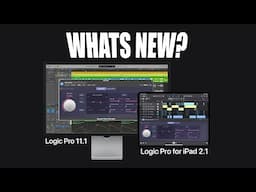 LOGIC PRO 11.1 and Logic Pro for iPad 2.1 are packed with your wishlist features and then some!