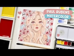 🌸 Unboxing A Gift Box From Paul Rubens / YouLan Artist Watercolor Set / Paul Rubens 5th generation