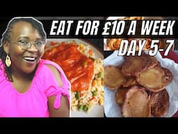 Day 5 - 7 Of My £10 A Week Food Budget UK - LIVING ON £1.50 A DAY | Emergency Extreme Budget Food