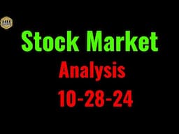 Stock market analysis 10-28-24. Trade setups to watch.