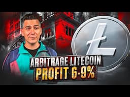 Crypto Arbitrage | Litecoin Arbitrage Strategy | Litecoin News 2024 | Profit +9% | Crypto News 2024