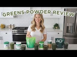 Best Greens Powders - Dietitian’s Taste Test and Review!